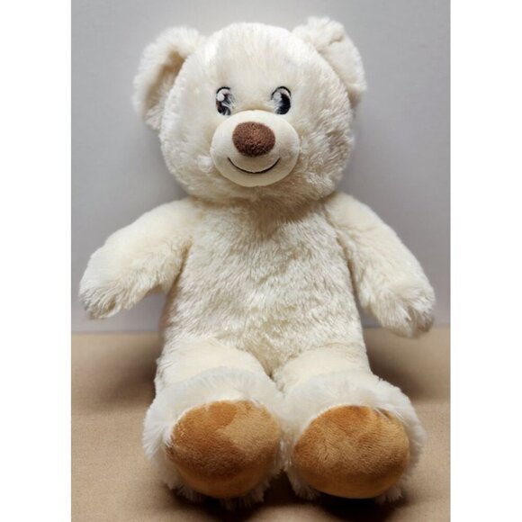B-A-B BAB Build-a-Bear Lil' Cub Pudding TAN TEDDY BROWN NOSE LOVEY PLUSH STUFFED - Picture 8 of 15